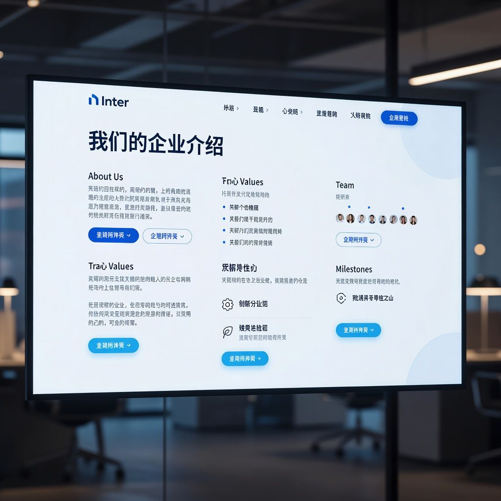 企業網站差異與建置成本