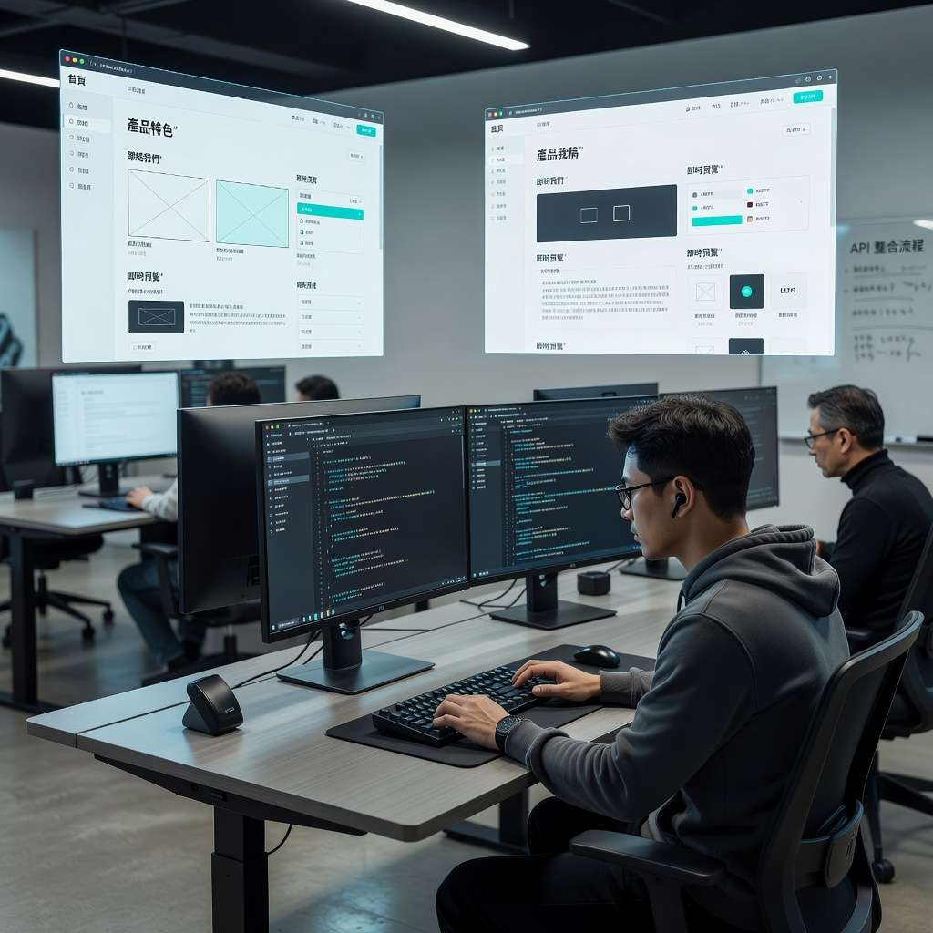 公司網站模板適用企業與頁面架構