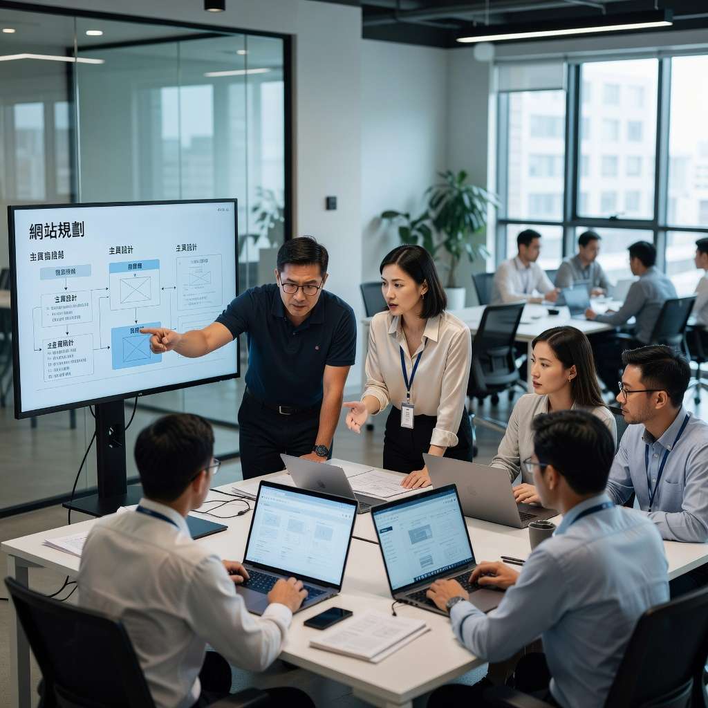 企業形象網站設計與公司品牌定位規劃