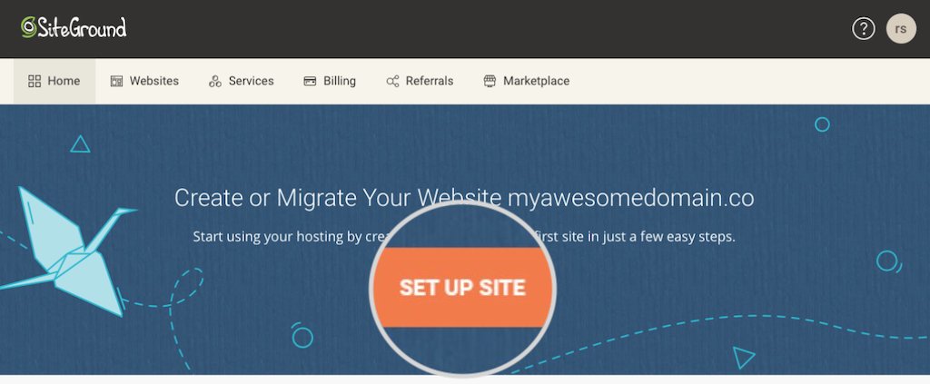 Siteground建立Wordpress Siteground建立Wordpress