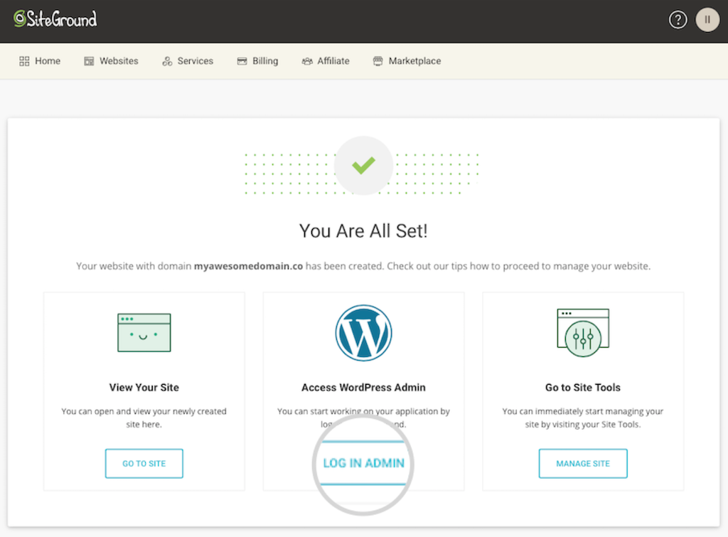 SITEGROUND SITEGROUND
