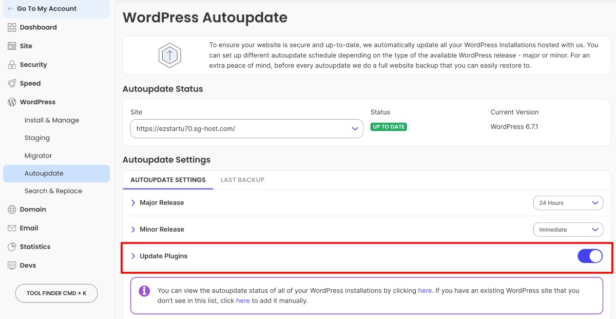 SiteGround建立Wordpress