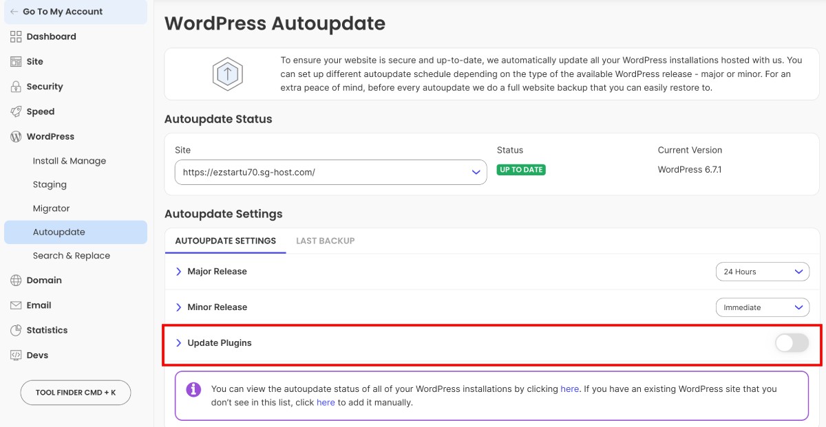SiteGround建立Wordpress