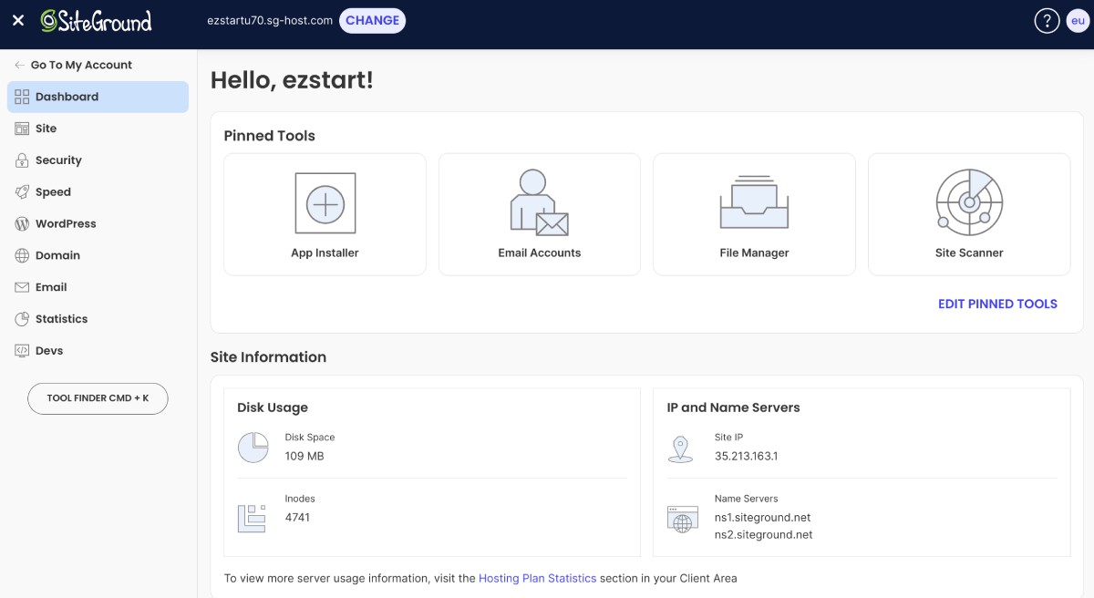 SiteGround建立Wordpress
