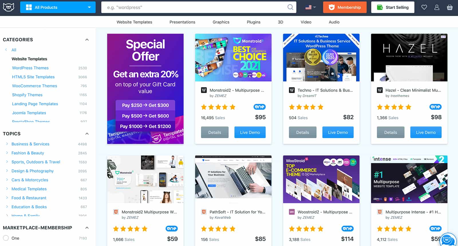 WORDPRESS網頁設計範例